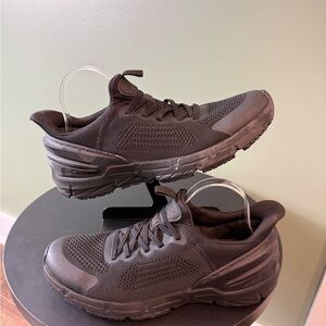 TredSafe Men US 11 sz Black Mesh Anti Fatigue Oil Slip Resistant Slip On Shoes